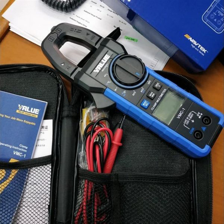 مولتی متر آمپرمتر کلمپی ولیو مدل VMC-1