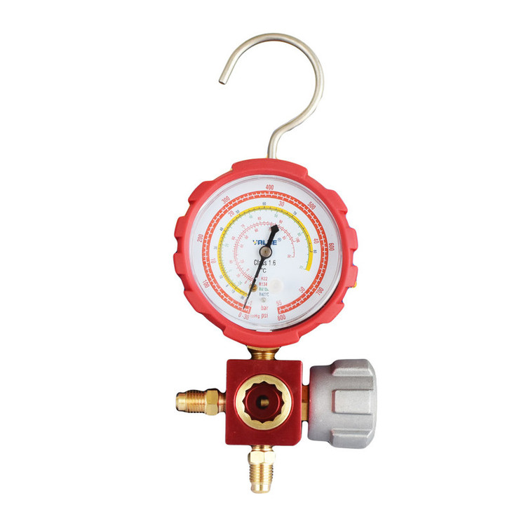 گیج تک گاز ولیو سایدگلس دار مدل VMG-1-S-H
