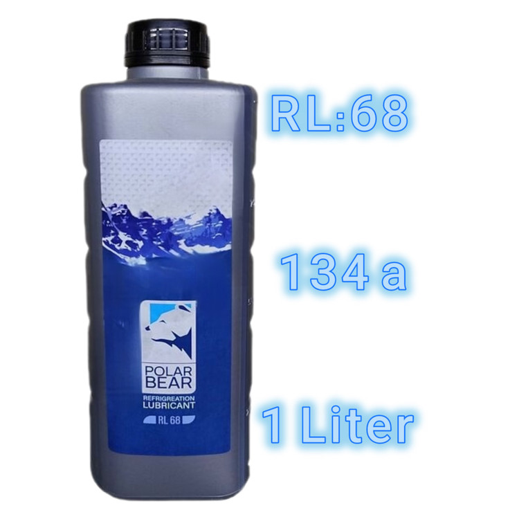 روغن 134 برند POLARBEAR (1لیتری) خودرو/یخچال