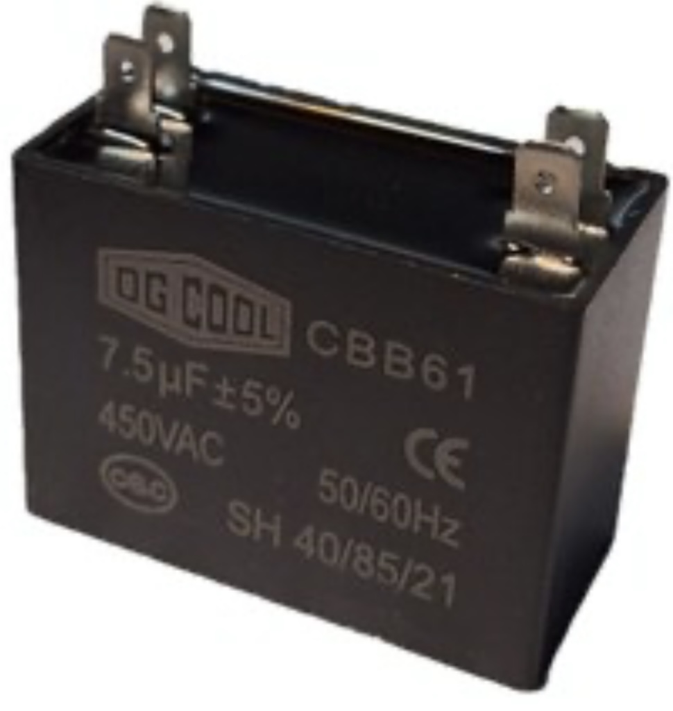 خازن کتابی 7/5 میکروفاراد برند OG COOL اوجی کول