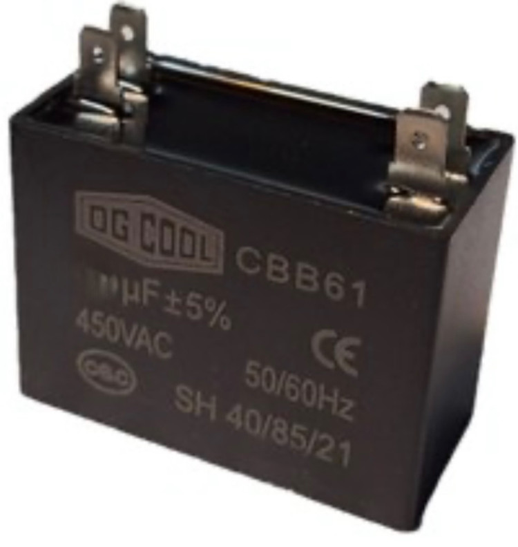 خازن کتابی 5 میکروفاراد برند OG COOL اوجی کول