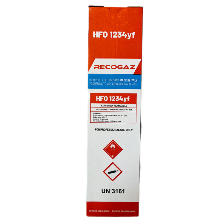 گاز ایتالیایی 1234yf RECOGAZ